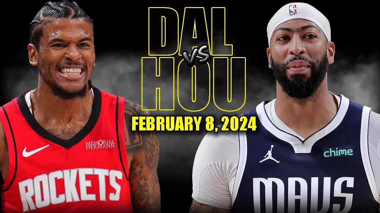 Dallas Mavericks vs Houston Rockets Full Game Highlights - February 8 ...