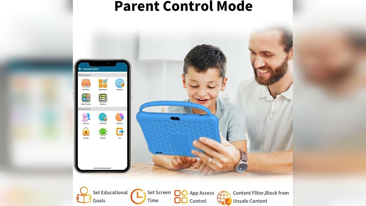 YouTube Kids iWawa対応 10インチ キッズタブレット 64GB Amazon