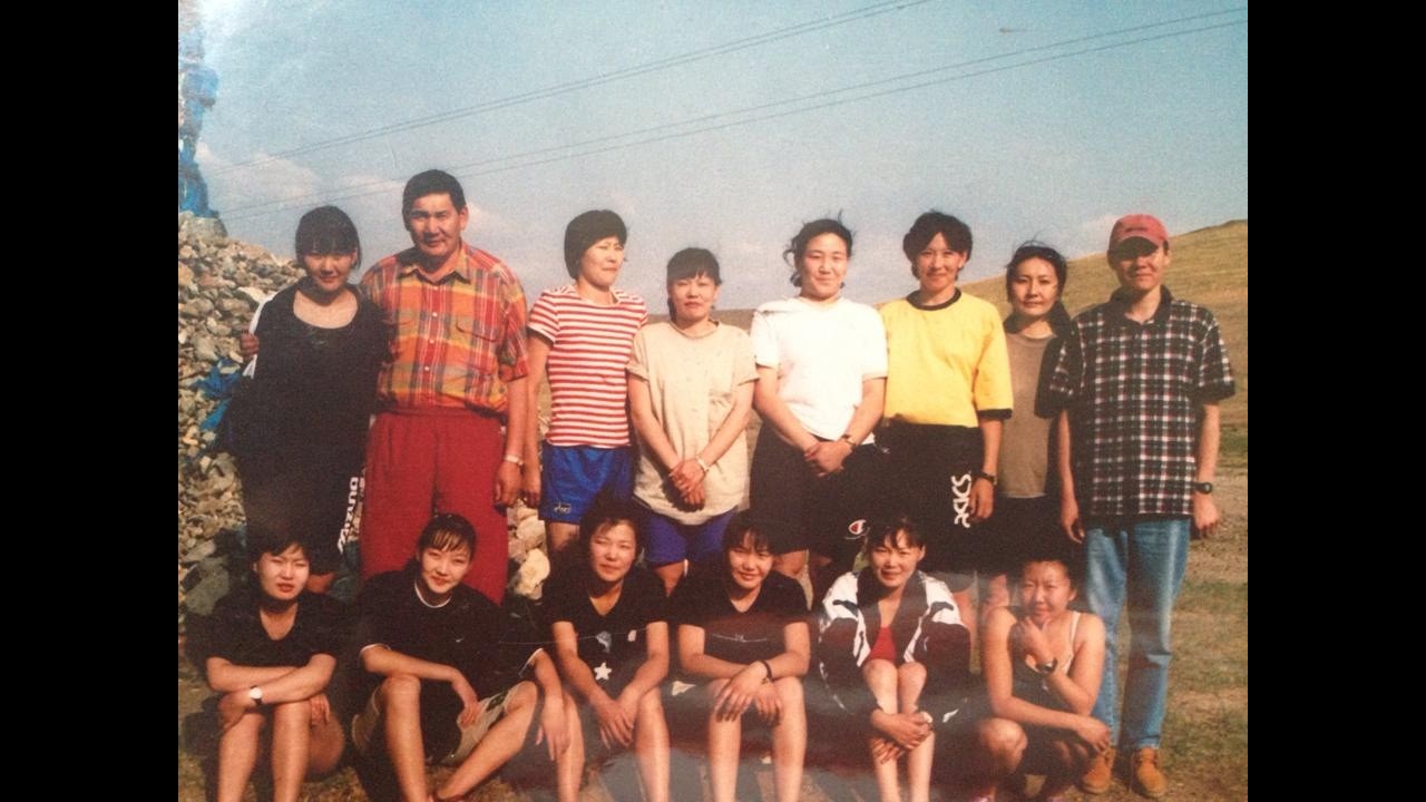 Домогт волейболчин Ж. Болортуяа