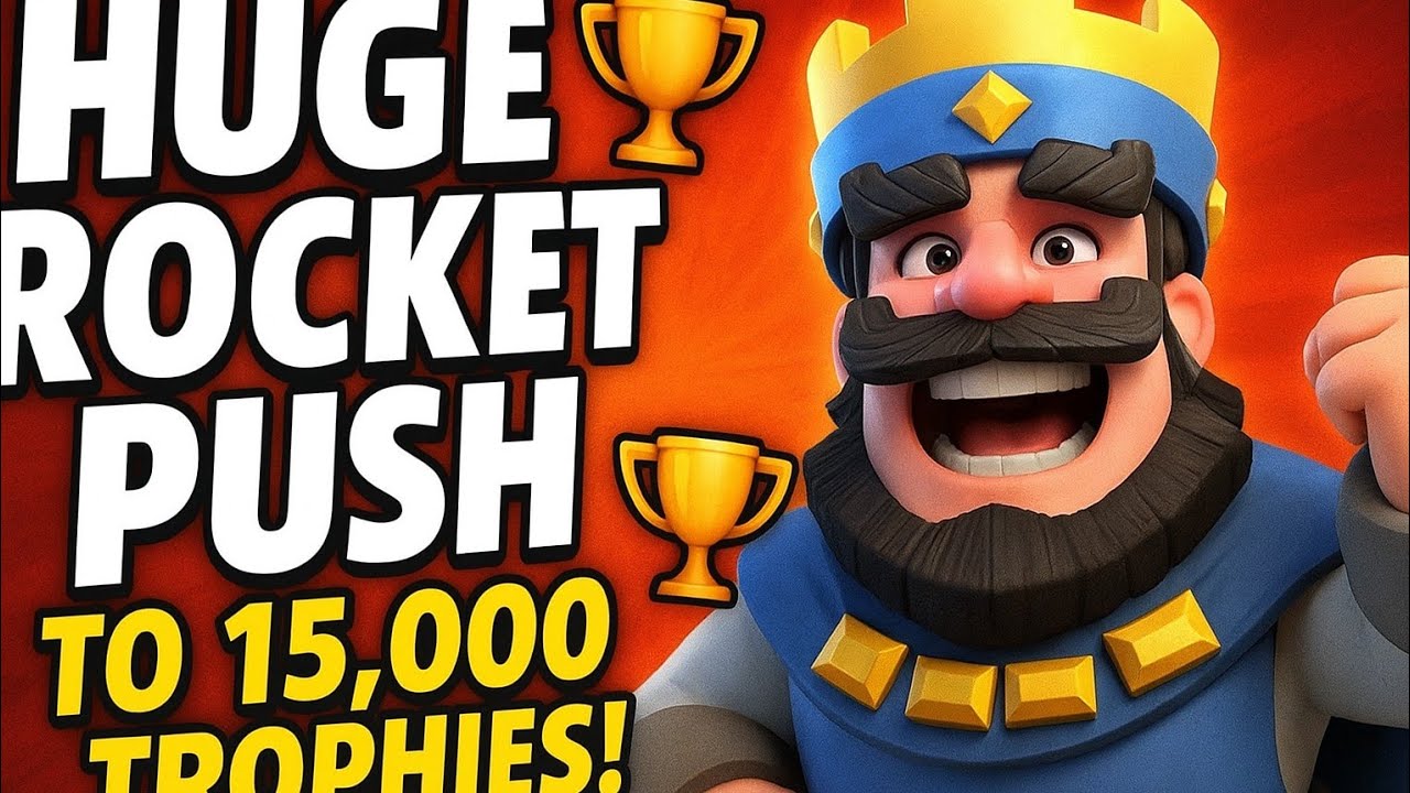 ROCKET Gameplay to Hit 15,000 Trophies! 💥” - YouTube