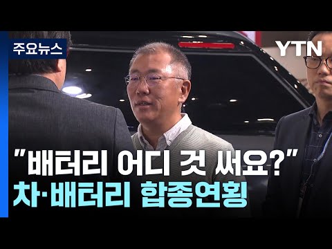   정의선 배터리 어디 것 써요 차 배터리 합종연횡 YTN