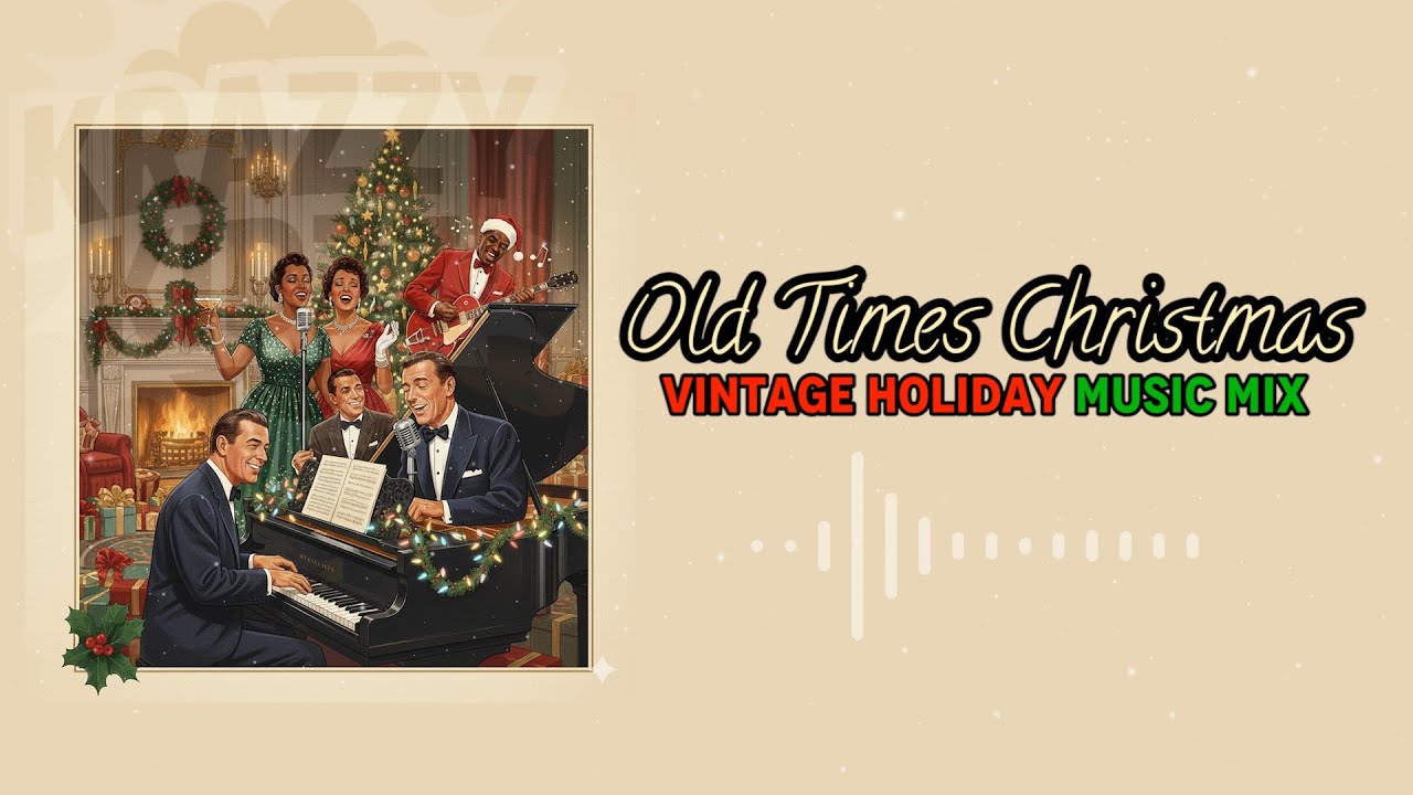 🎺 Old Time Christmas – Vintage Holiday Music Mix Inspired by Sinatra & the Golden Era 🎄✨