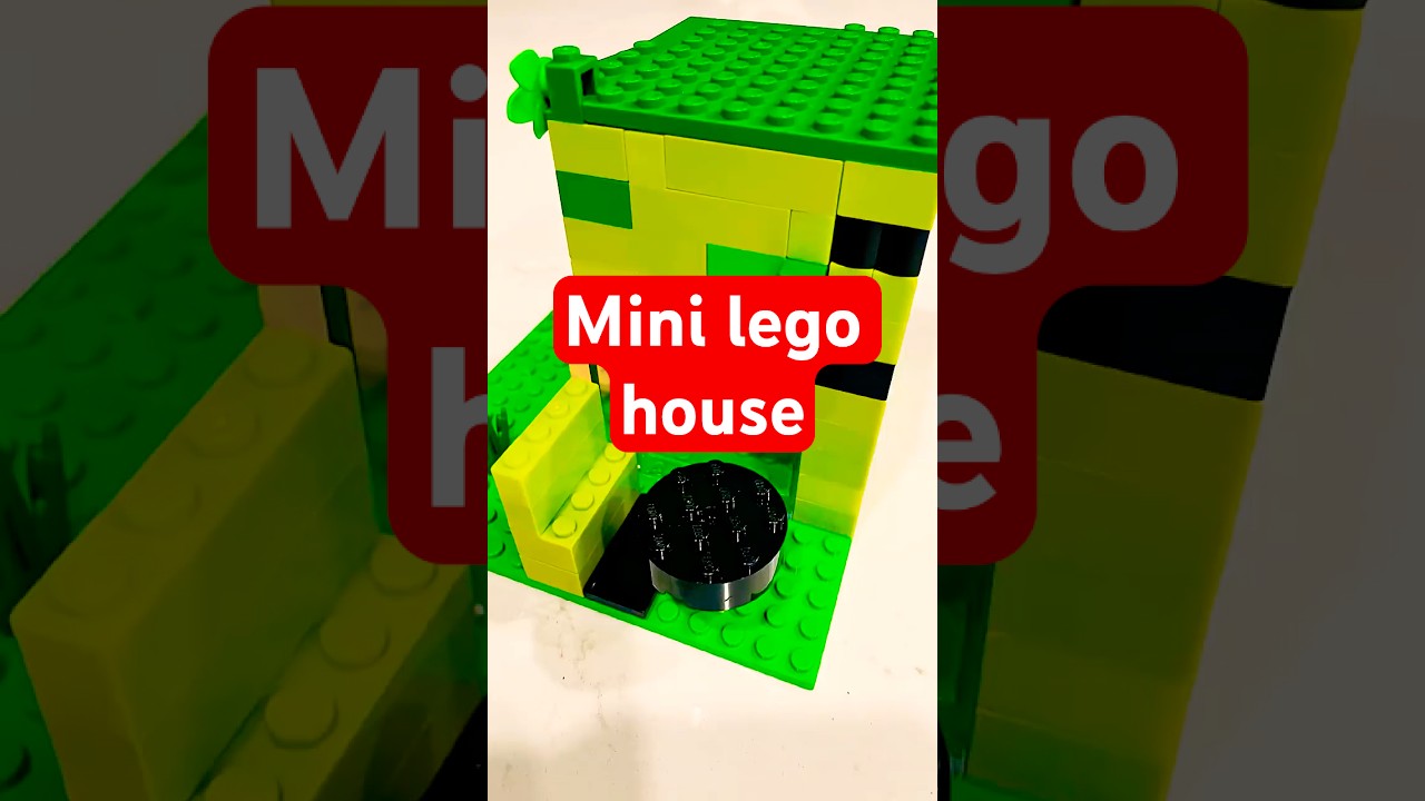 MINI LEGO HOUSE 🏠 