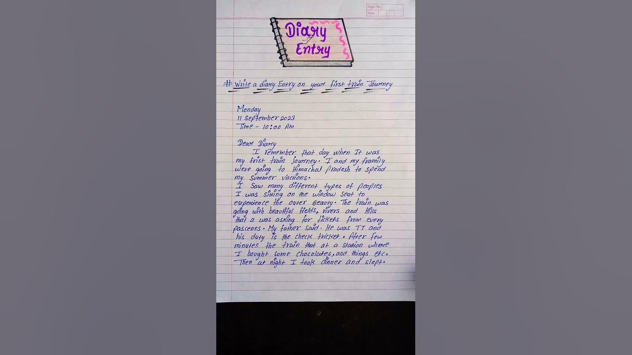 diary-entry-kaise-likhte-hain-l-diary-entry-ka-format-l-diary-entry