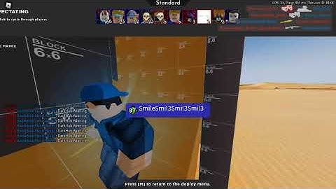 mega hacker breaks server  (roblox arsenal)