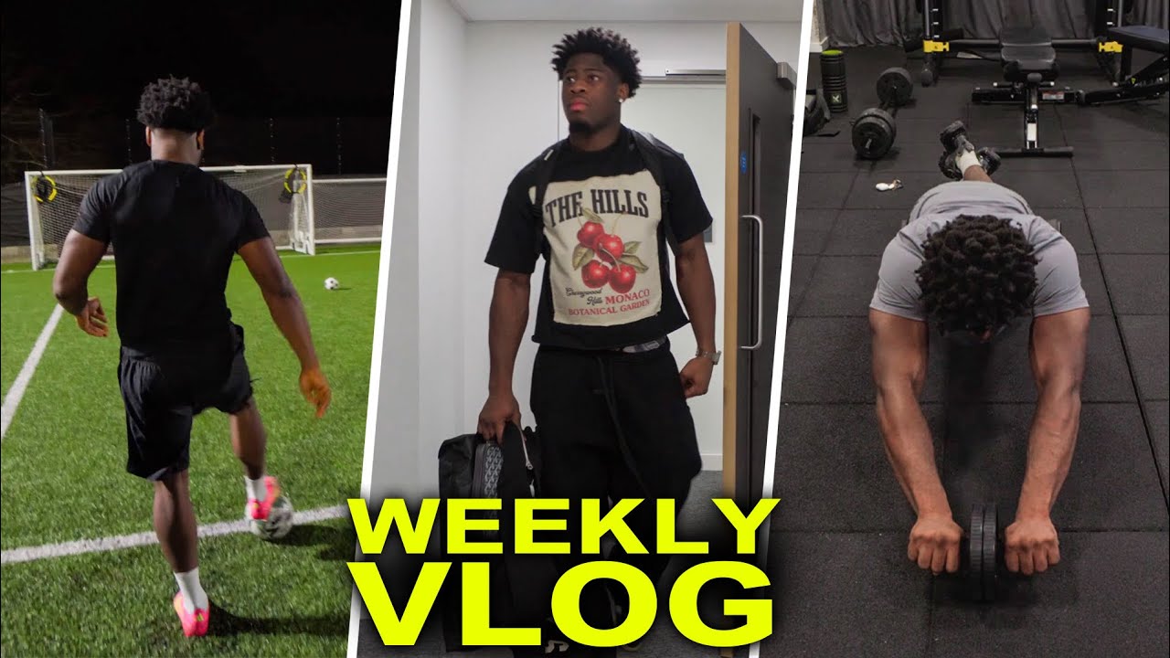 Неделя из жизни: поездка в Бирмингем, новая стрижка, спортзал и футбольная тренировка.