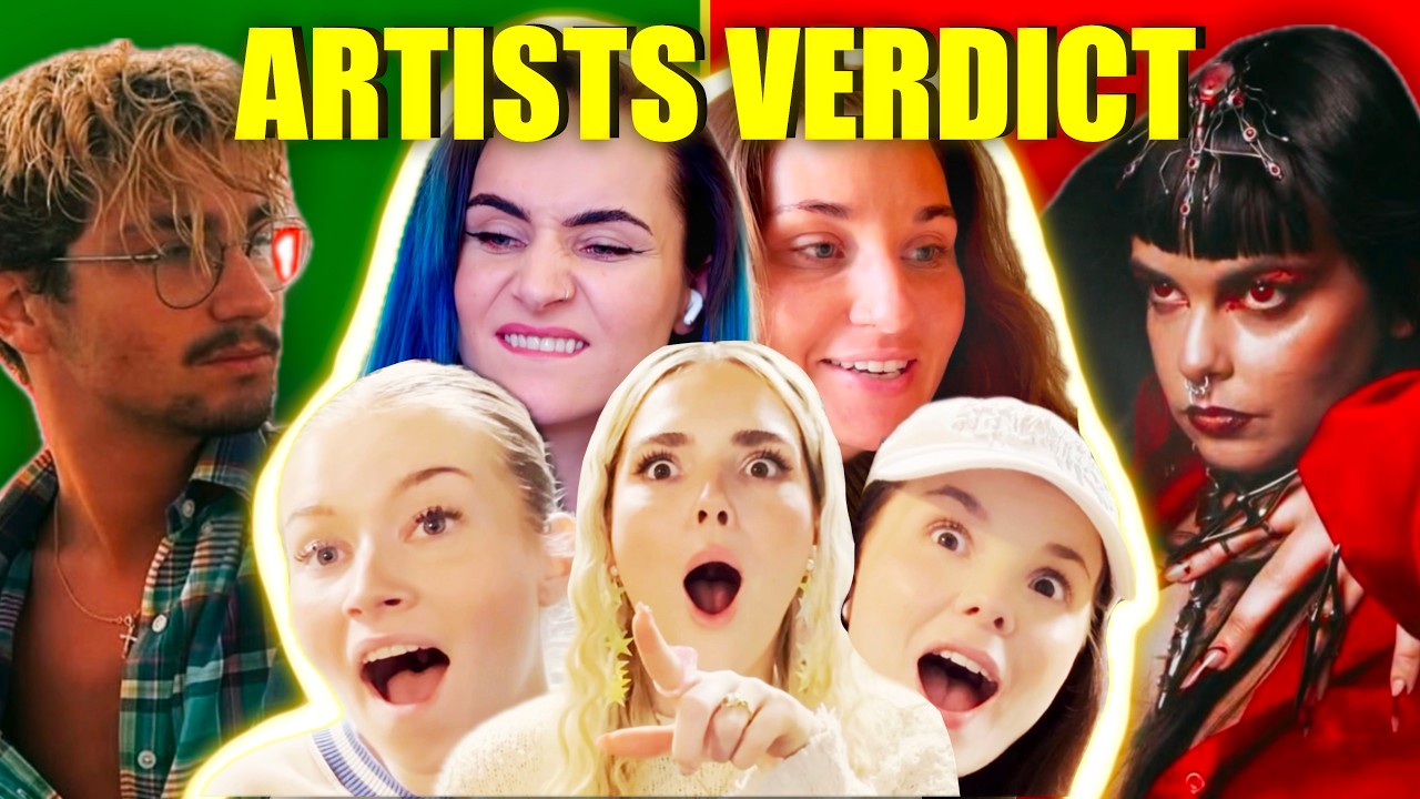 MGP25 🇳🇴 ARTISTS REACT TO PORTUGUESE FAVORITES for Festival da Canção 2025!!  🇵🇹 | Josh & Henka NF