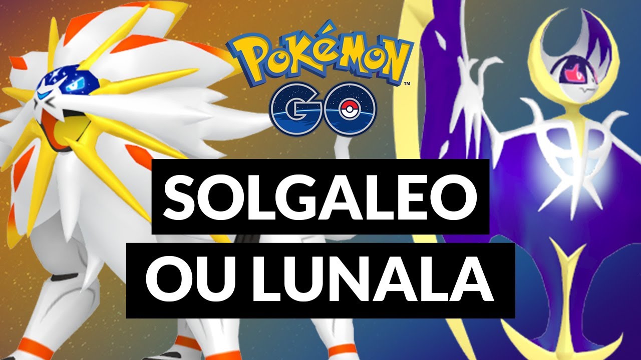 Como conseguir SOLGALEO ou LUNALA no Pokémon GO! 