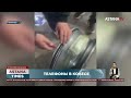 Два мобильных телефона пытались провезти в колесах на территорию колонии в Карагандинской области
