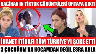 Esra Erolda Nagi̇han İle Saranin Ti̇ktok Görüntüleri̇ Ortaya Çikti Çocuk İti̇rafi Herkesi̇ Şoke Etti̇
