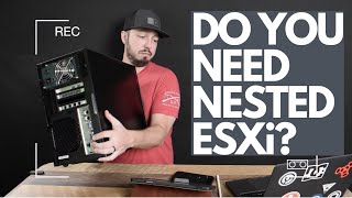 What is Nested ESXi? \\ VMware home lab