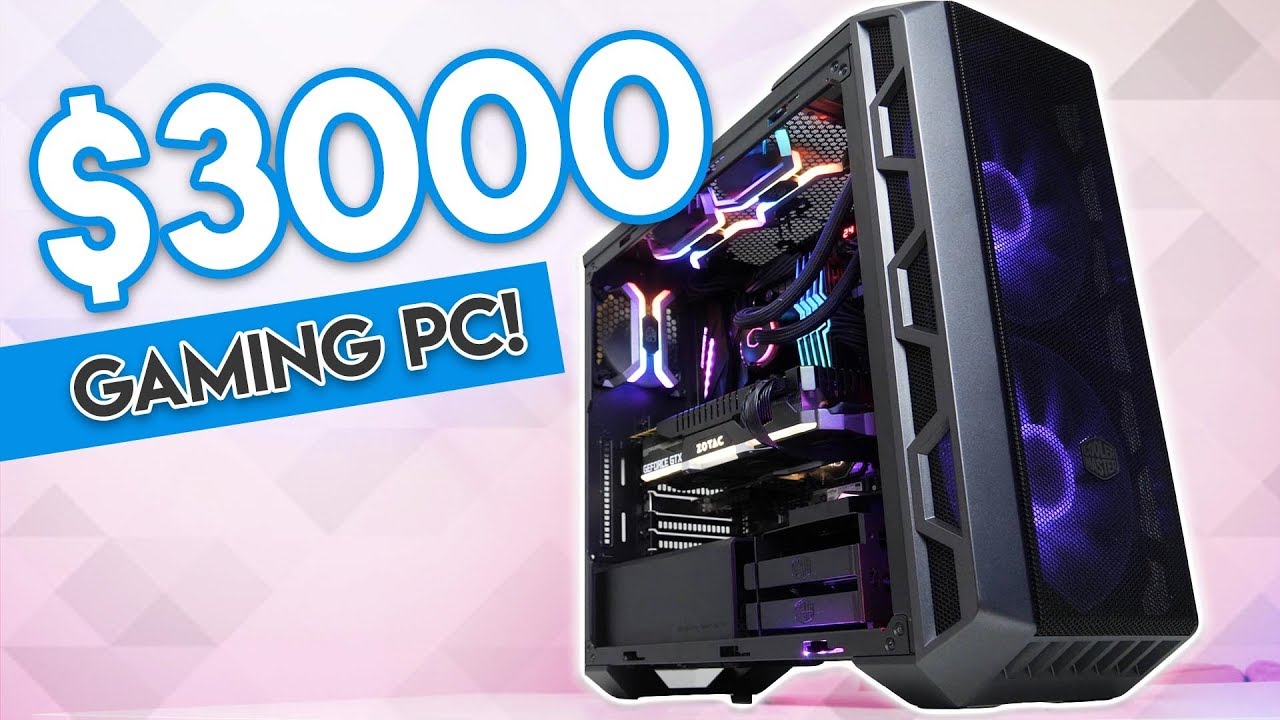 Glorious 4k Editing Gaming Pc Build 2018 3000 Build Gtx 1080ti Ryzen 7 Youtube