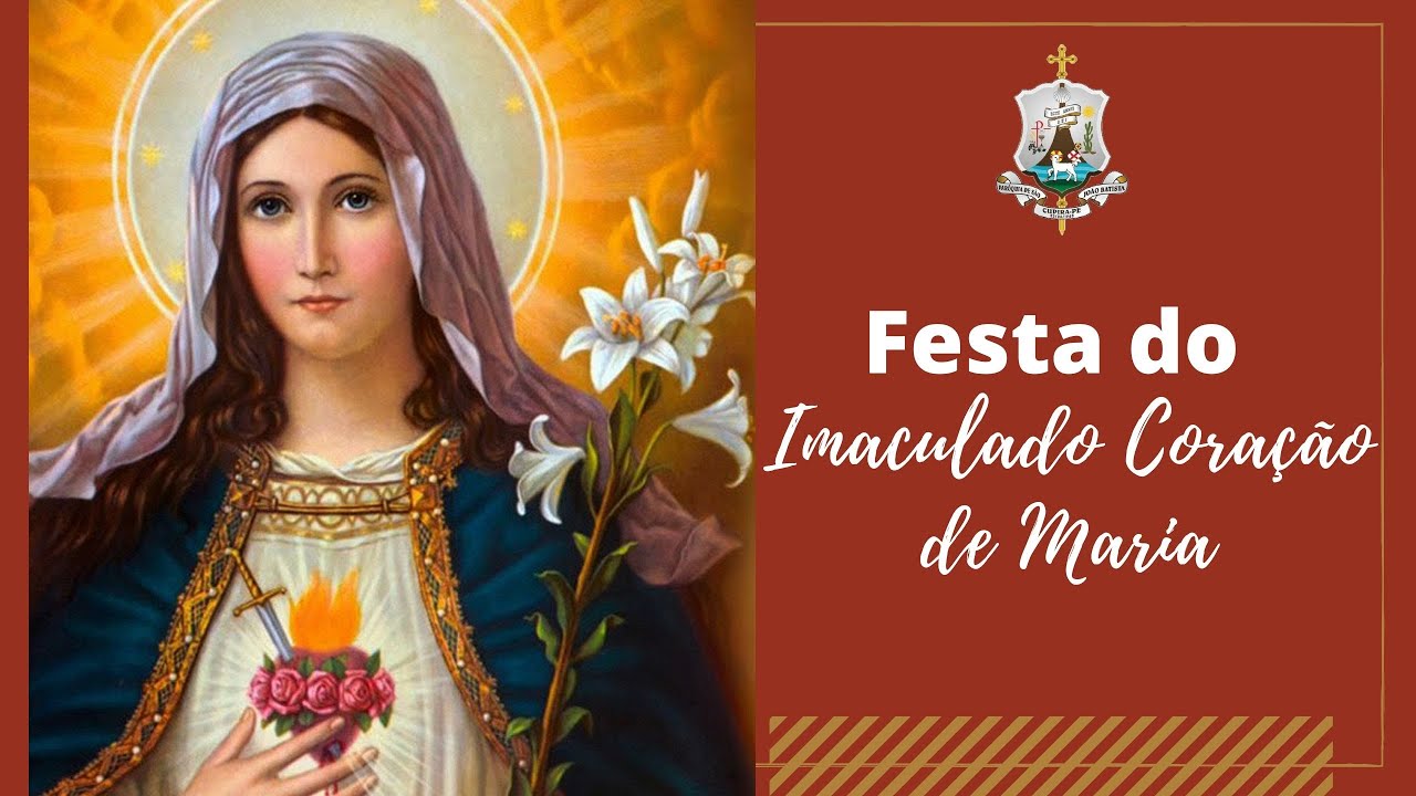 Santa Missa - Festa do Imaculado Coração de Maria - YouTube