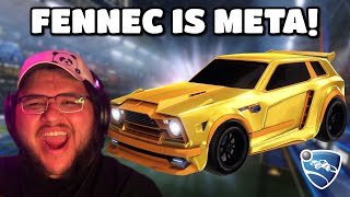 TRYING OUT THE FENNEC (FT @JonSandman ) ROCKET LEAGUE RANKED!