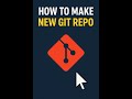 How to Create a New Git Repository | Step-by-Step Git Tutorial for Beginners #github