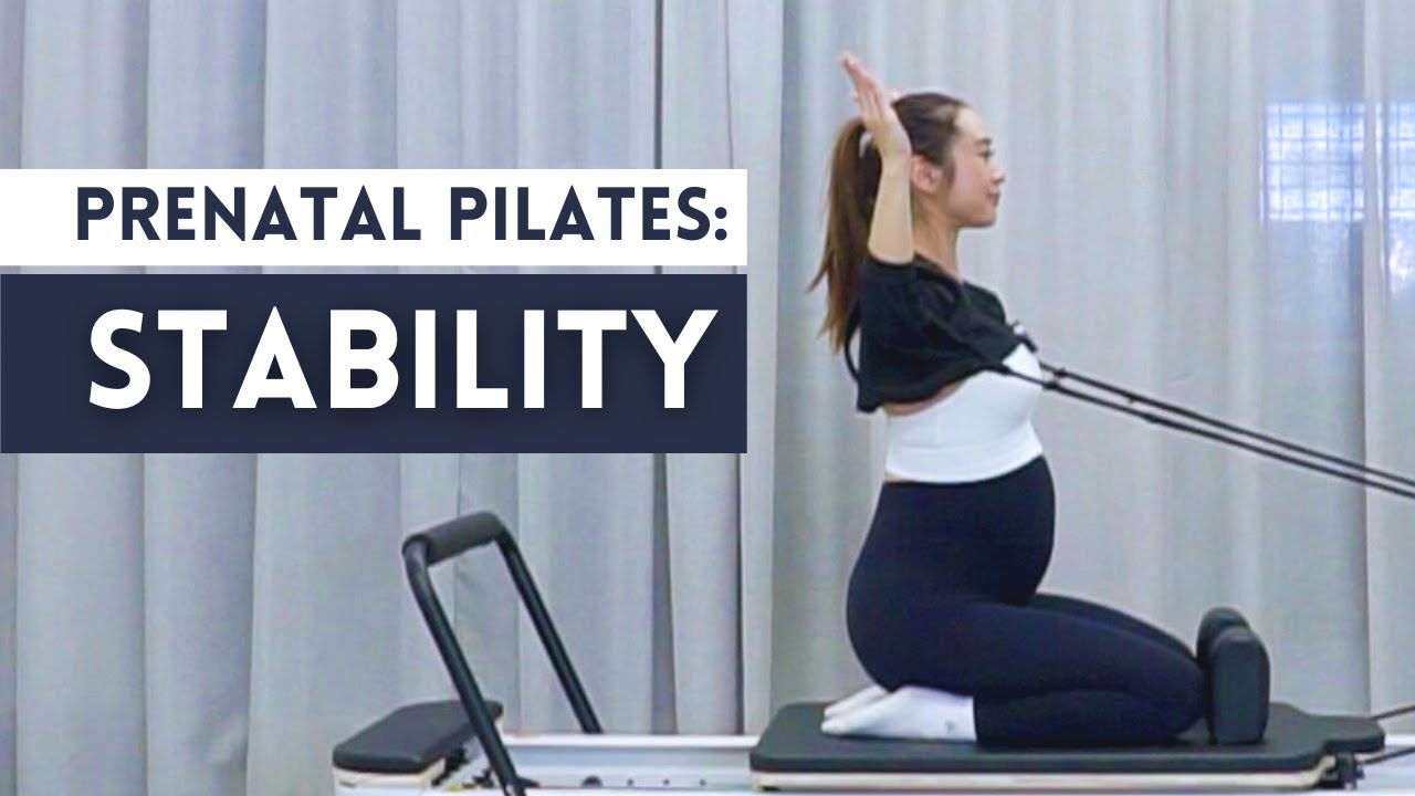 10 MIN Stability & Core Pregnancy Pilates | Reformer Workout for All ...