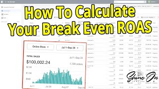 [Free Course 007] Shine-On : How To Calculate Breakeven ROAS