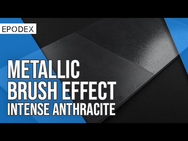 EPODEX Metallic-Brush-Effect  Intense Anthracite 