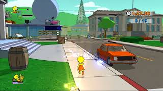Mob Rules Time Challenge 1:06.33 ["WR"] | The Simpsons Game PS3 screenshot 5