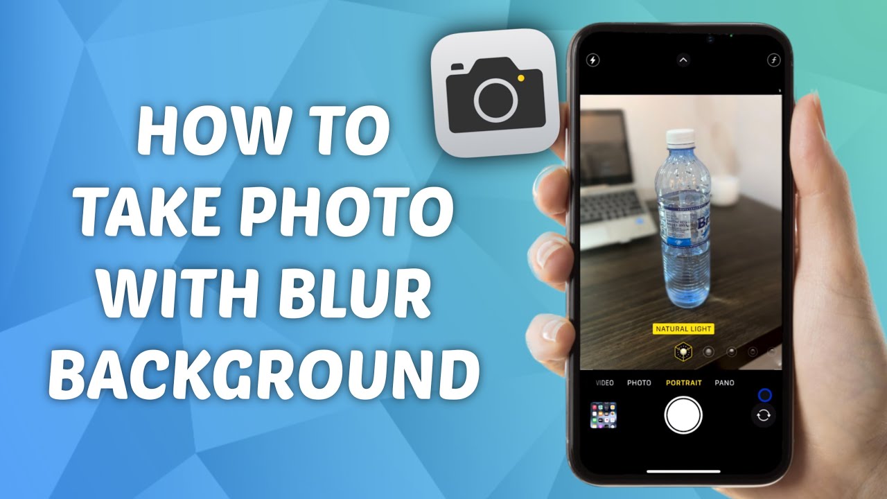 How To Take Photo With Blurry Background On IPhone YouTube How To Take Photo With Blurry Background On IPhone YouTube