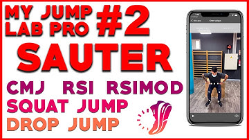 My Jump Lab #2 : Sauter - saut vertical ! (CMJ, SJ, CMJ bras libres, RSI, RSImod,  DJ, evaluation..)