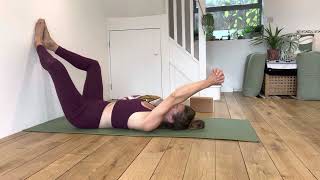 Wall Frog Pull-Overs | Posture Ellie