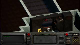 Test corridor crawling with doors | Fallout 2 3D Isotope
