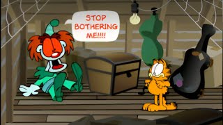 Garfield Scary Scavenger Hunt 1&2 - All Jumpscares & «Wrong» (HQ)