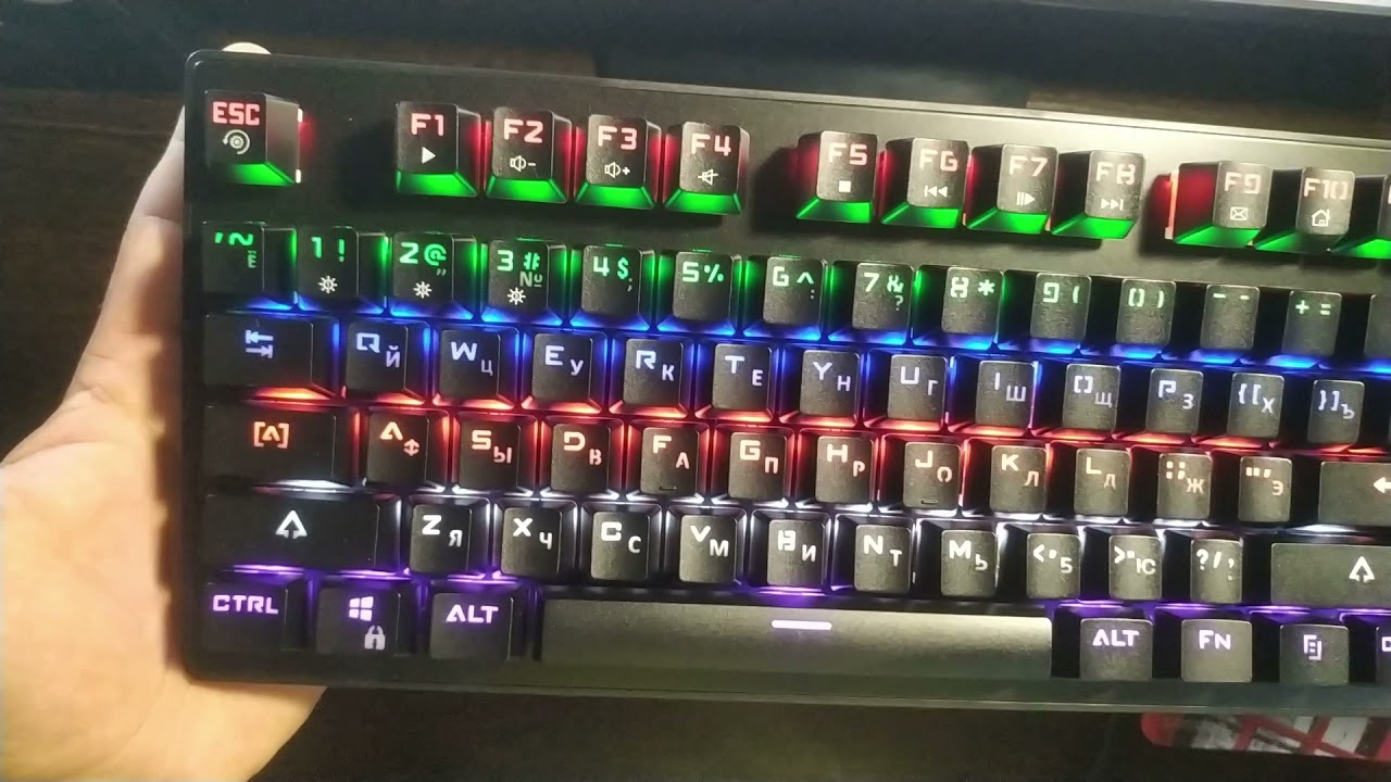 Клавиатура проводная Jet.A Panteon T6 распаковка и подключение TKL, 87%, 80%