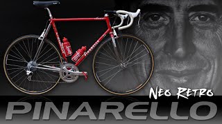 Pedro Delgado Pinarello Neo Retro tribute road bike build and ride