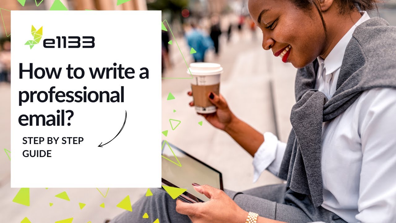How to write a professional email? - YouTube