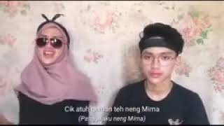 Video terlucu // eneng mirna | tahan ketawa