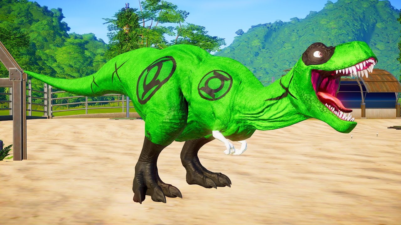 DINOSSAURO REX ROXO  Jurassic World Evolution 🌎 Jogo de Dinossauro 