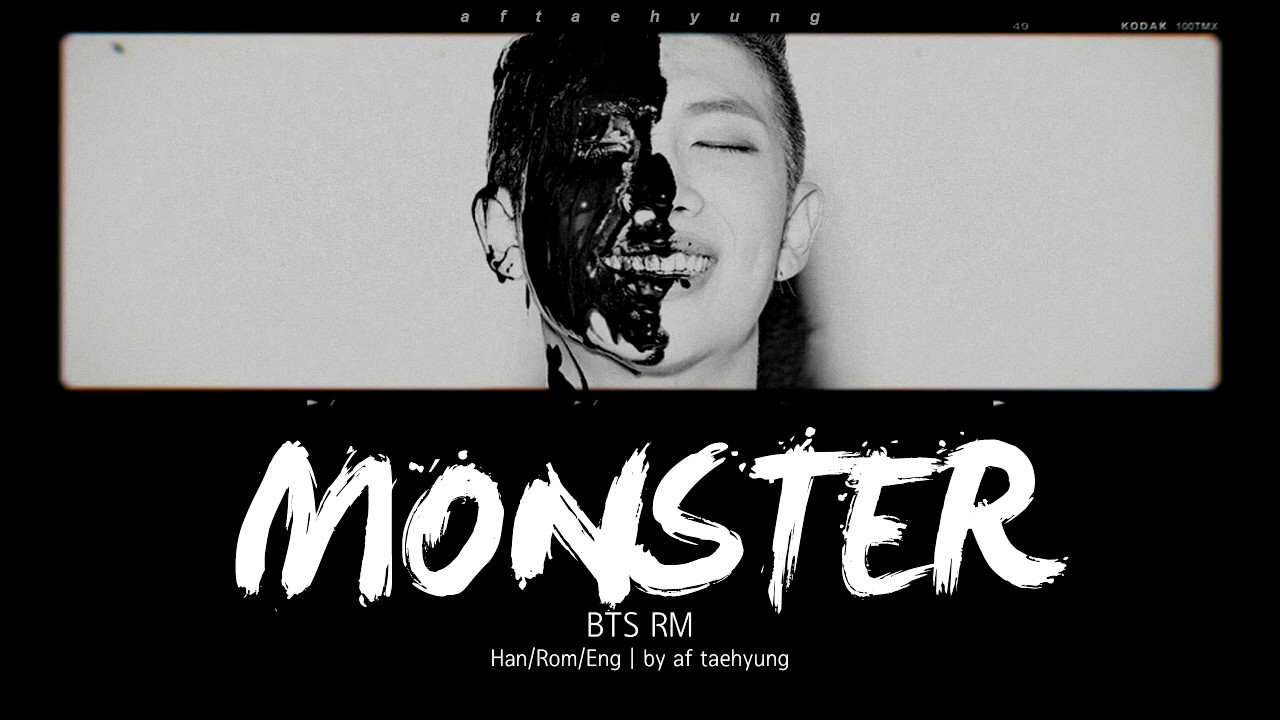 BTS RM - Monster (Color Coded Lyrics/Han/Rom/Eng)