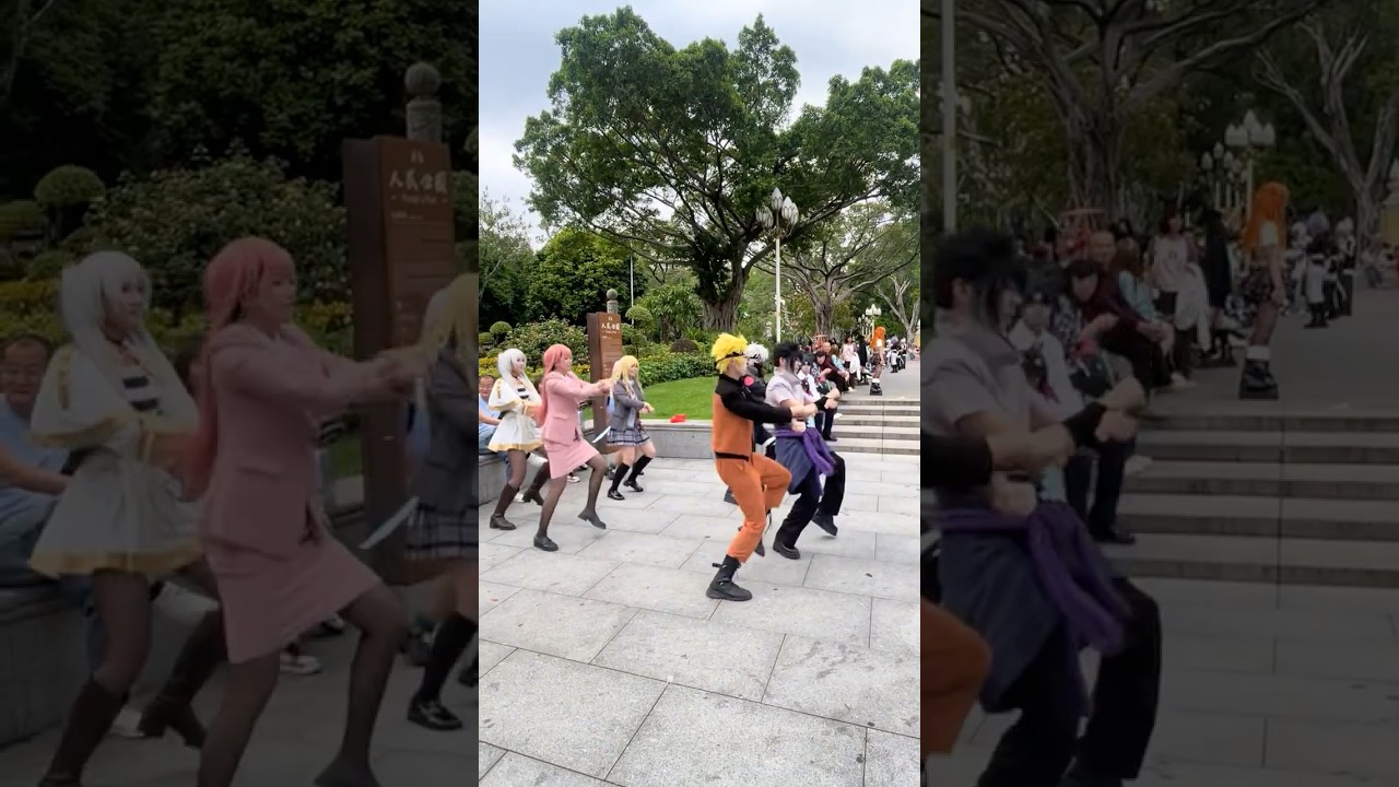 Naruto, what are you guys doing 😊 #anime #game #fpy naruto #sasuke #cosplay #cosplayer #cosplaygir
