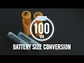 100円の電池サイズ変換（単4→単3）レビュー