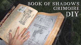 HOW TO MAKE A GRIMOIRE / BOOK OF SHADOWS TUTORIAL