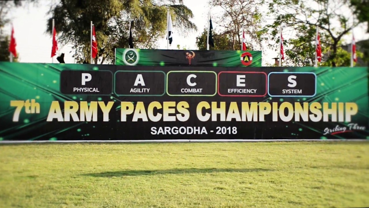7th Pakistan Army PACES Championship - Feb 2018 Promo 2 - YouTube