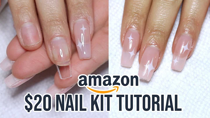 HOW TO GEL EXTENSIONS NAILS : $20 AMAZON KIT | FOR BEGINNERS