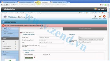 Tự Học joomla Website bán hàng   02 Cá nhân hóa VirtueMart