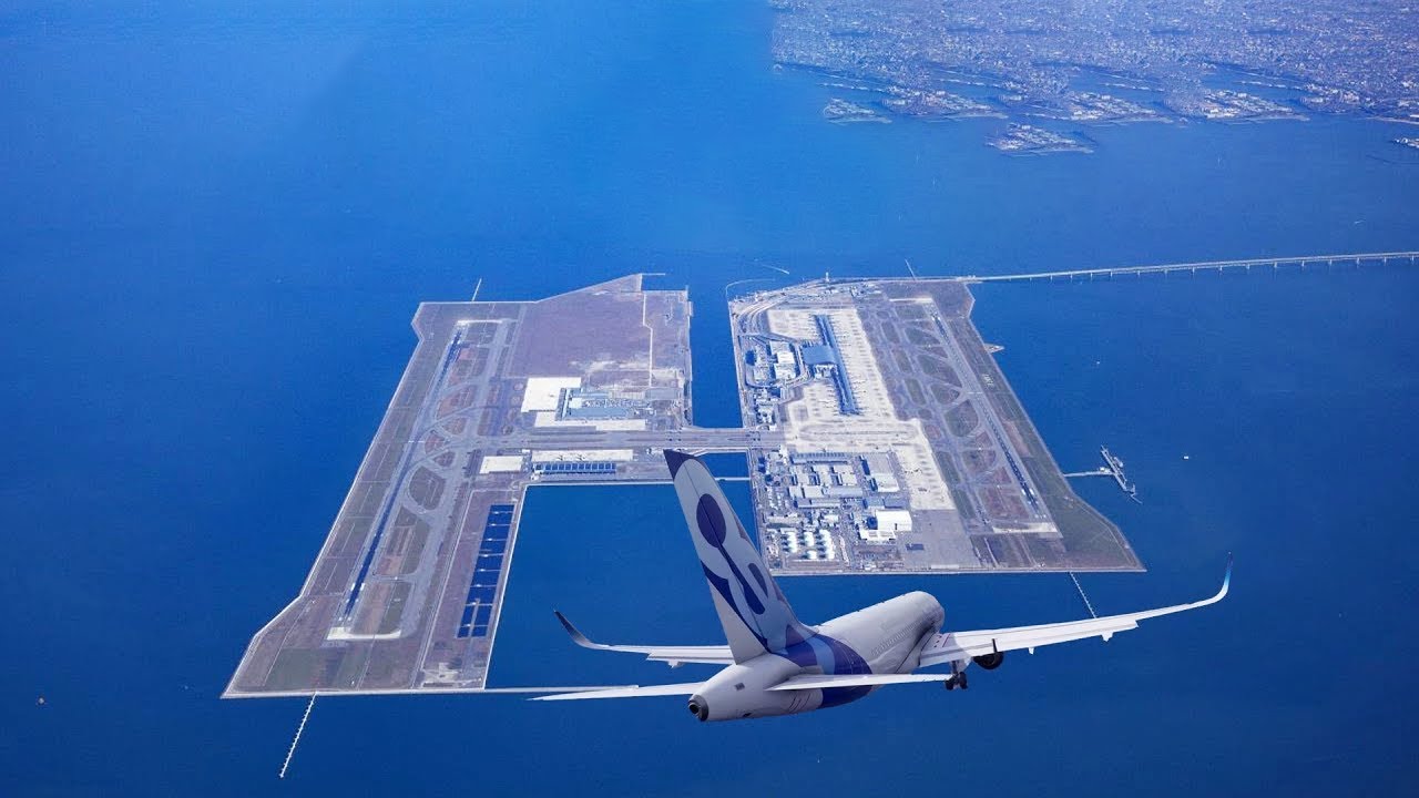 Miraculous $20 Billion Floating Airport | Floating airport in japan is ...