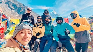 Everest Base Camp (EBC) trek in extreme winter | January 2024 | Malayalam | Cinematic Vlog