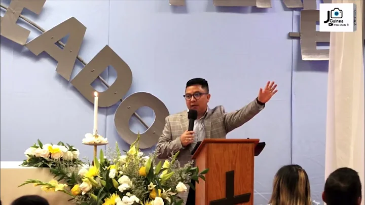Rosendo Yax predicando en Queens, Nueva York