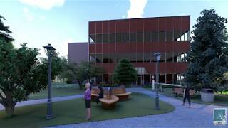 Lumion Rendering: An Office Building in a City Park
