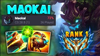 Challenger Guide on How I'm Climbing to Rank 1 Challenger with Maokai Support (72% Winrate)