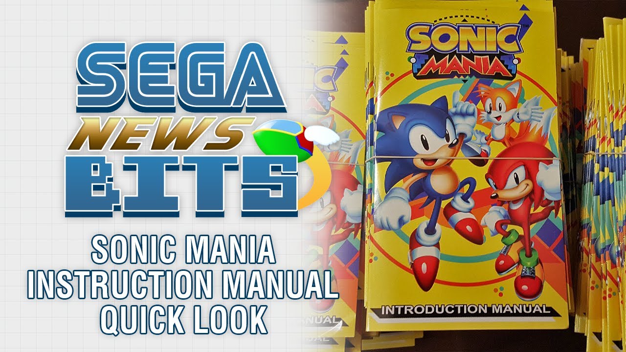 Accueil｜Manuel en ligne de Sonic Mania