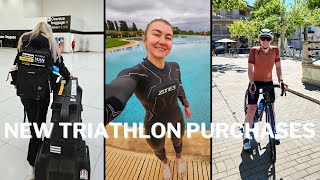 NEW Triathlon Purchases || IRONMAN training