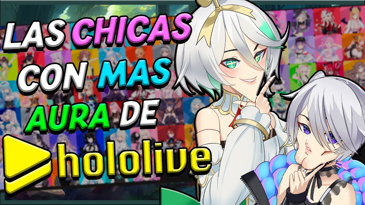 ¿QUIÉN TIENE MÁS AURA? 🌌 Tier List definitiva de las chicas de Hololive