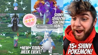 ✨I Got 2 Shundos?! Shiny Zangoose & Seviper CAUGHT, 15+ Shiny Pokemon and More in Pokemon Go!✨