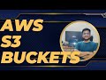 Day 7 - AWS S3 Buckets (in Hindi) | S3 Buckets | #aws #s3 #storage #cloudstorage
